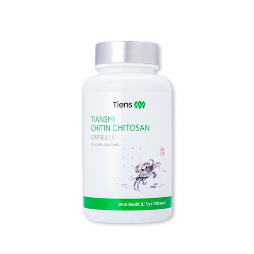 serat chitin untuk asam lambung