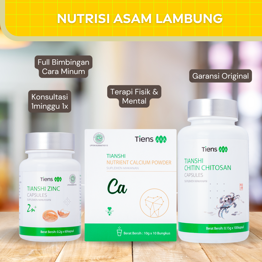 paket asam lambung tiens