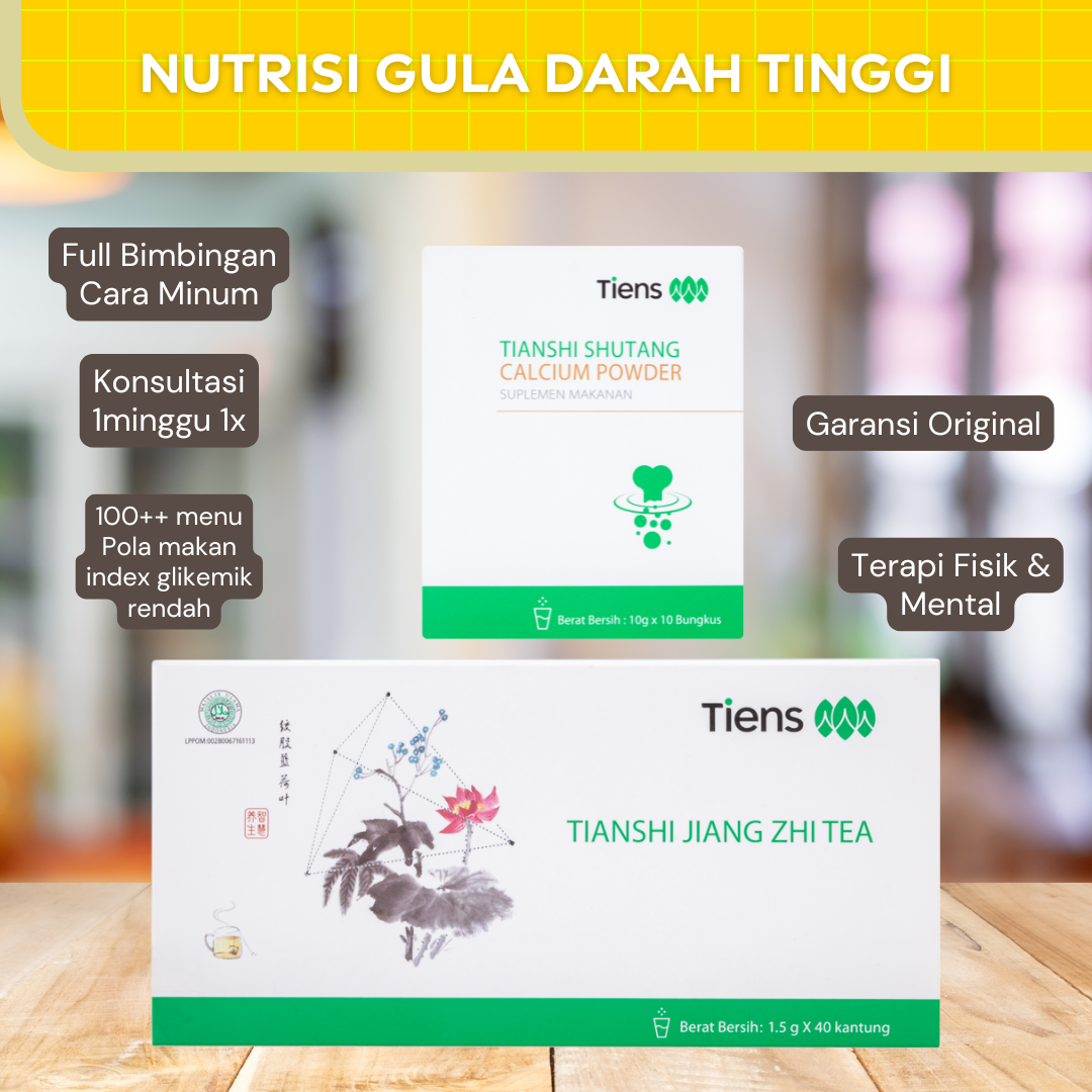 nutrisi gula darah tinggi tiens